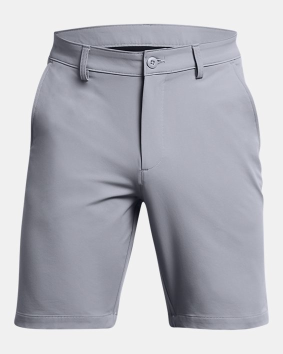 Men's UA Matchplay Tapered Shorts in Gray image number 4